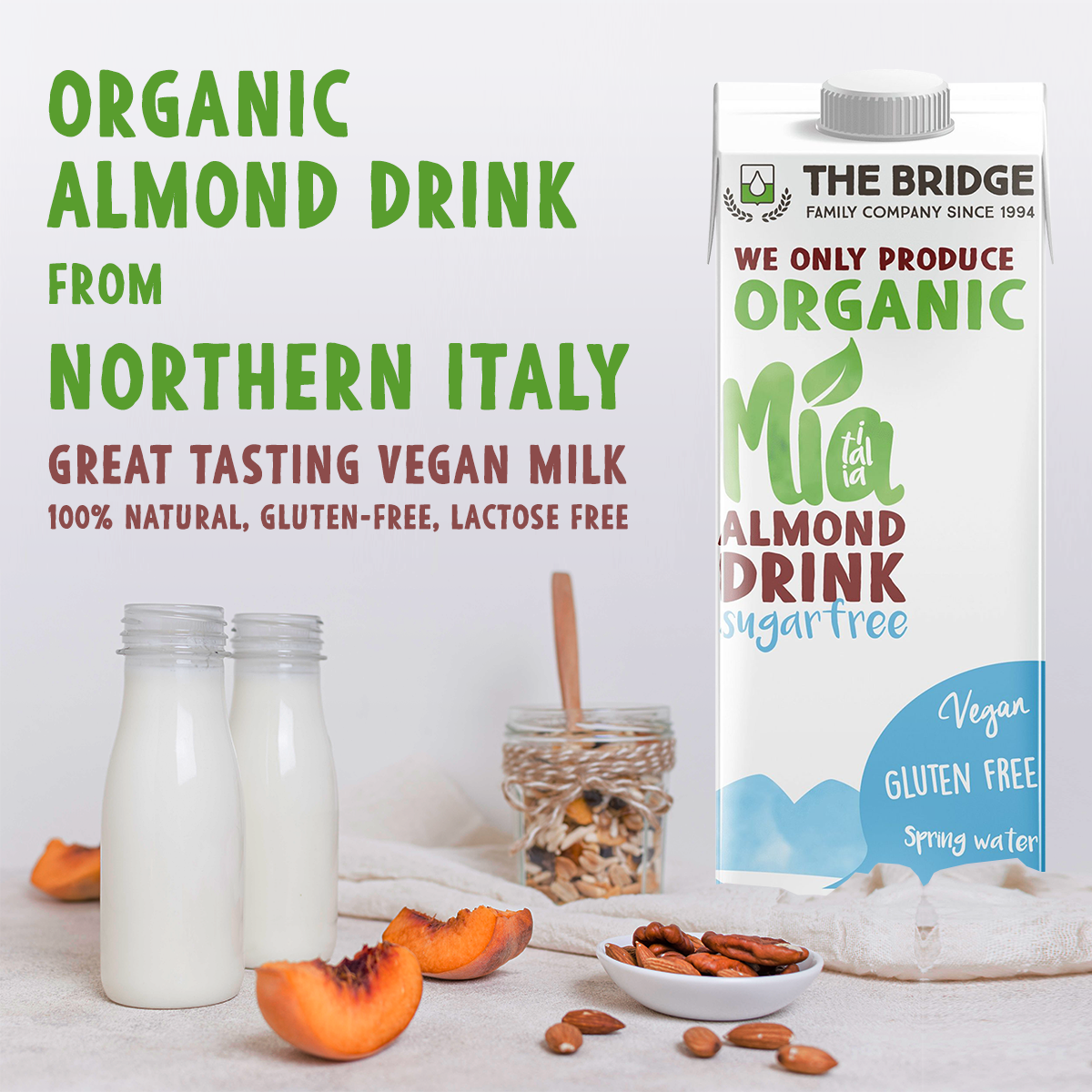 Buy Buy Premium Organic Sugar Free and Lactose Free Almond Milk The