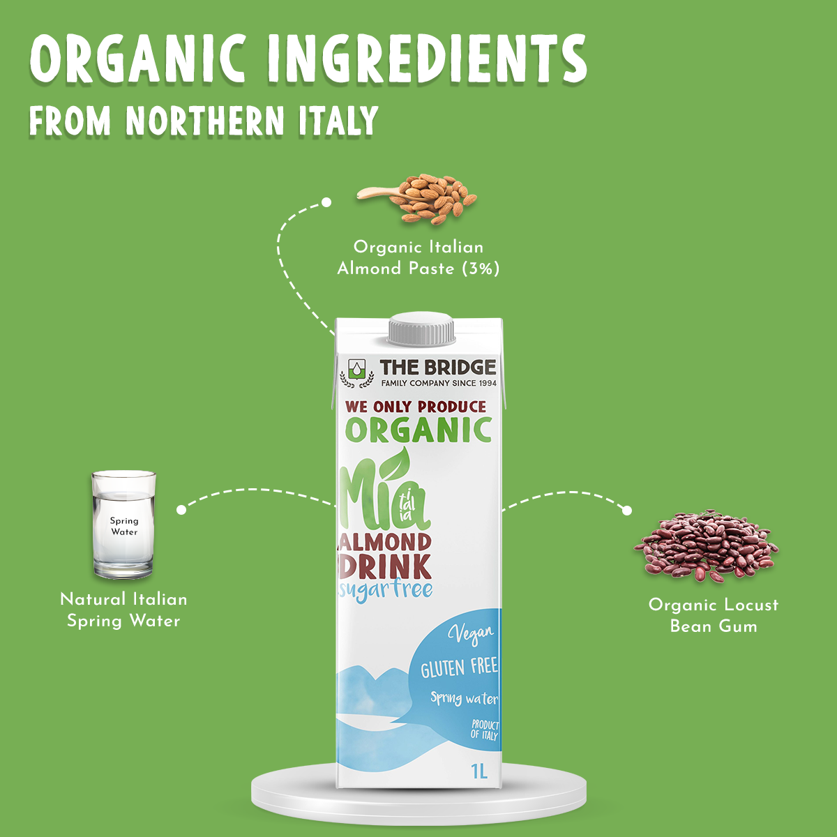 Buy Buy Premium Organic Sugar Free and Lactose Free Almond Milk The