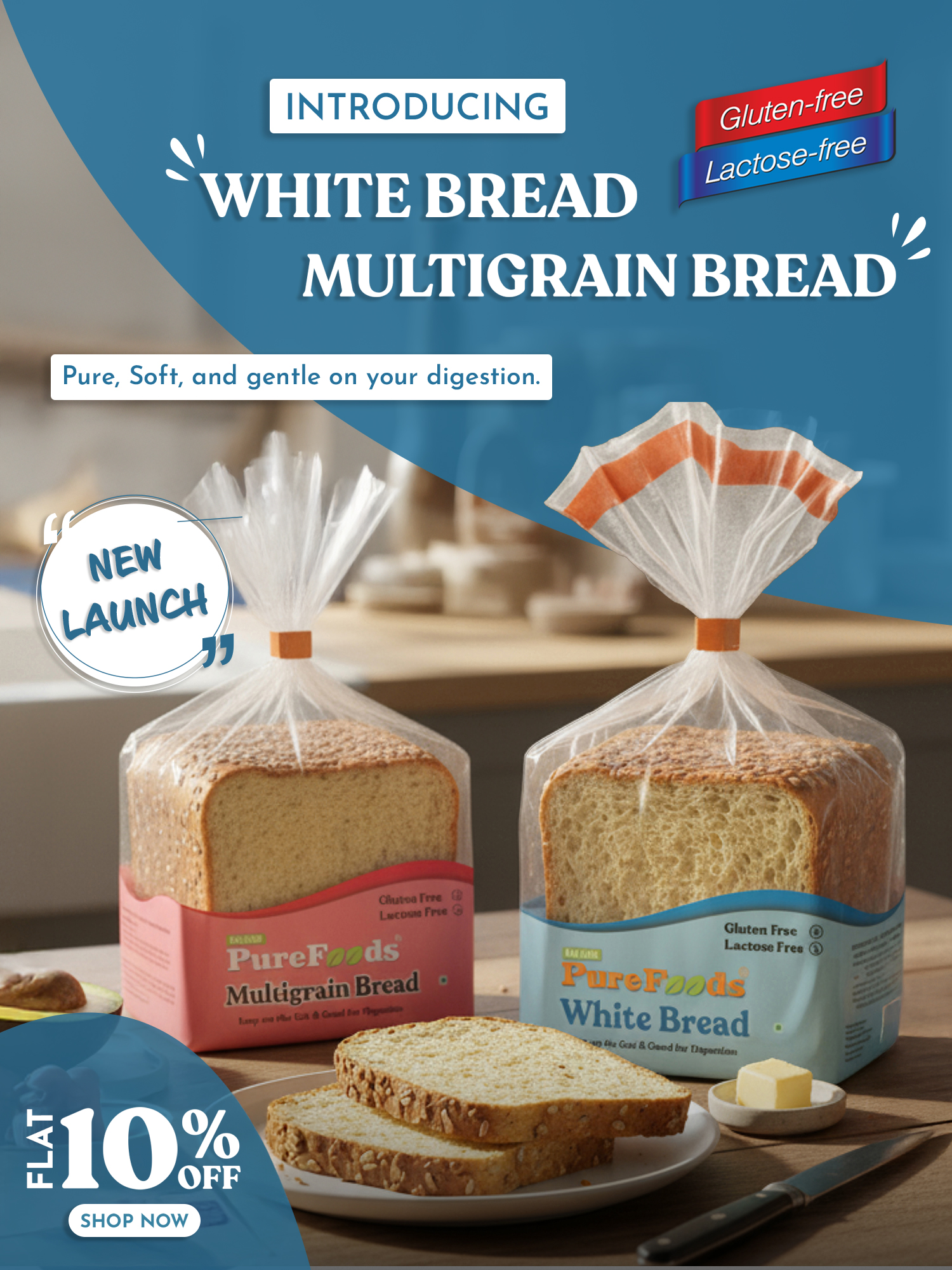 White Multigrain Bread