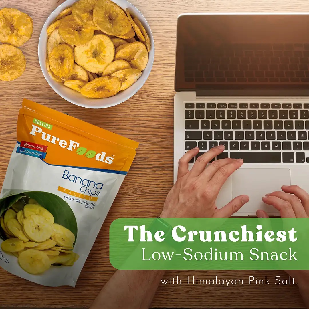 Unsweetened Banana Chips (14 Oz Bag) - No Sugar Added : Hard Candy