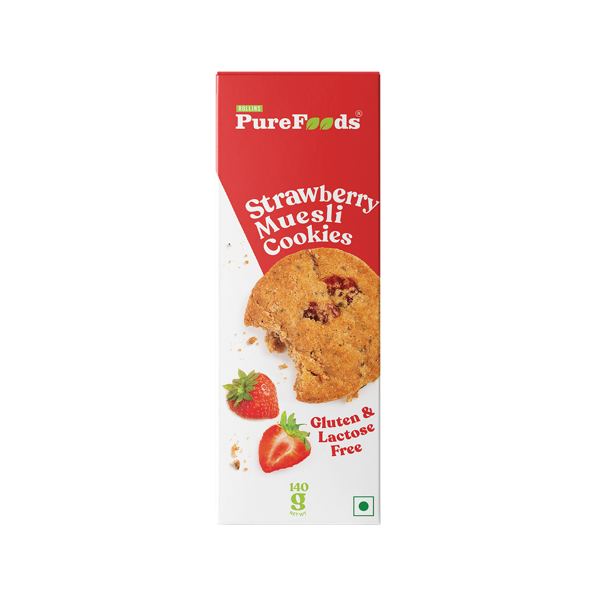 Strawberry Muesli Cookies