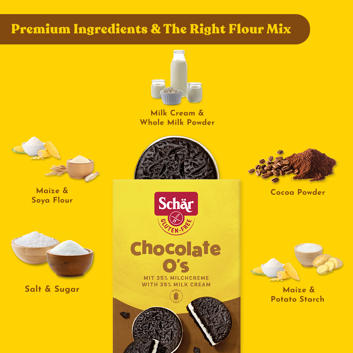 Chocolat O's Sans Gluten 165 g - DR. SCHAR