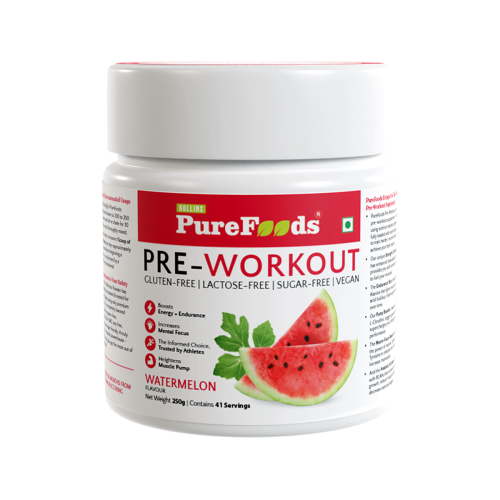 Buy PreWorkout Powder Watermelon Flavour Online