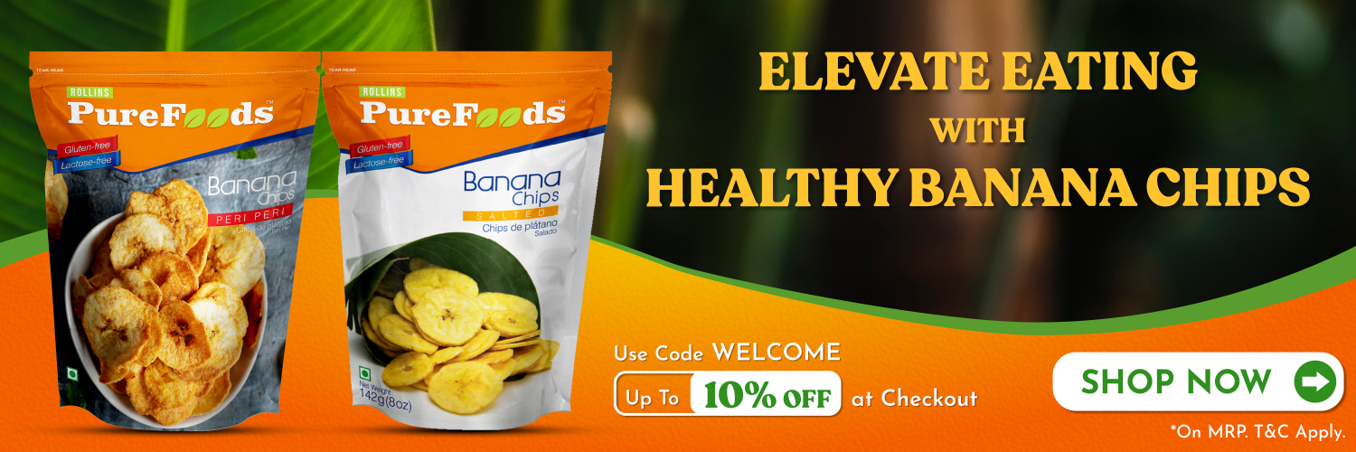 Buy Spicy and Salted Banana Chips Online in India